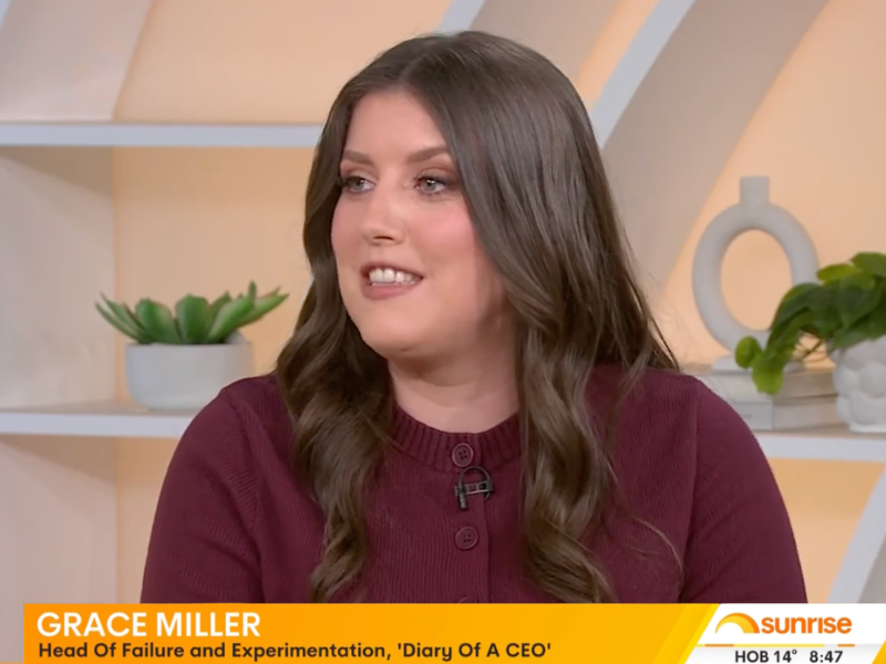 Grace Miller on Sunrise Australia
